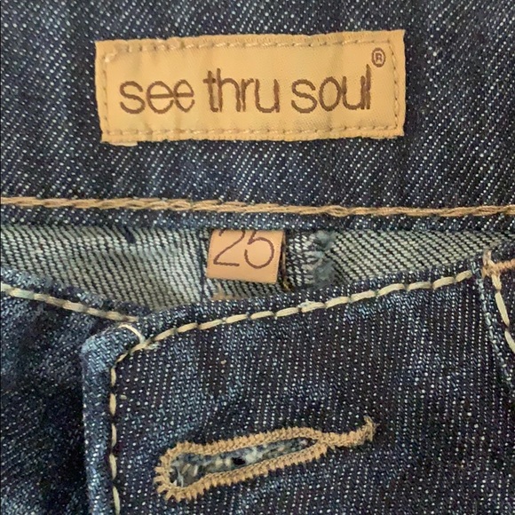 see thru soul jean shorts - Picture 2 of 3